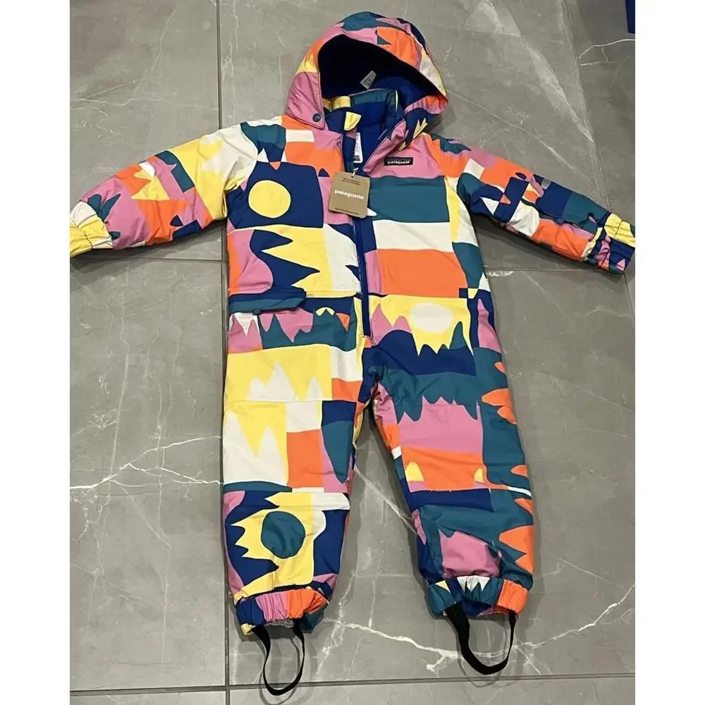 Patagonia Baby Snow Pile One Piece Snowsuit Size 2T